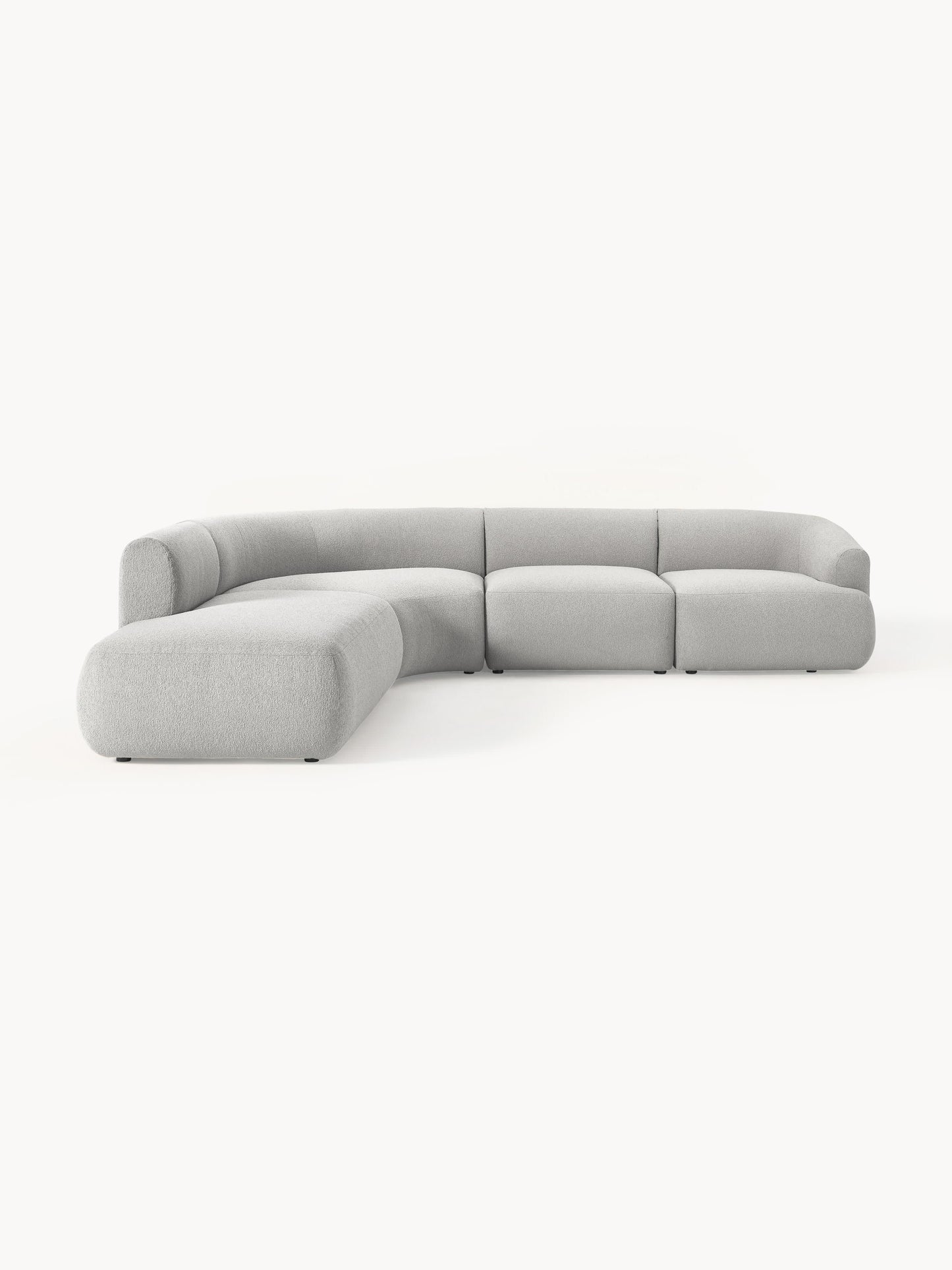 Fiorvana Modular Corner Sofa in Bouclé (4-Seater)
