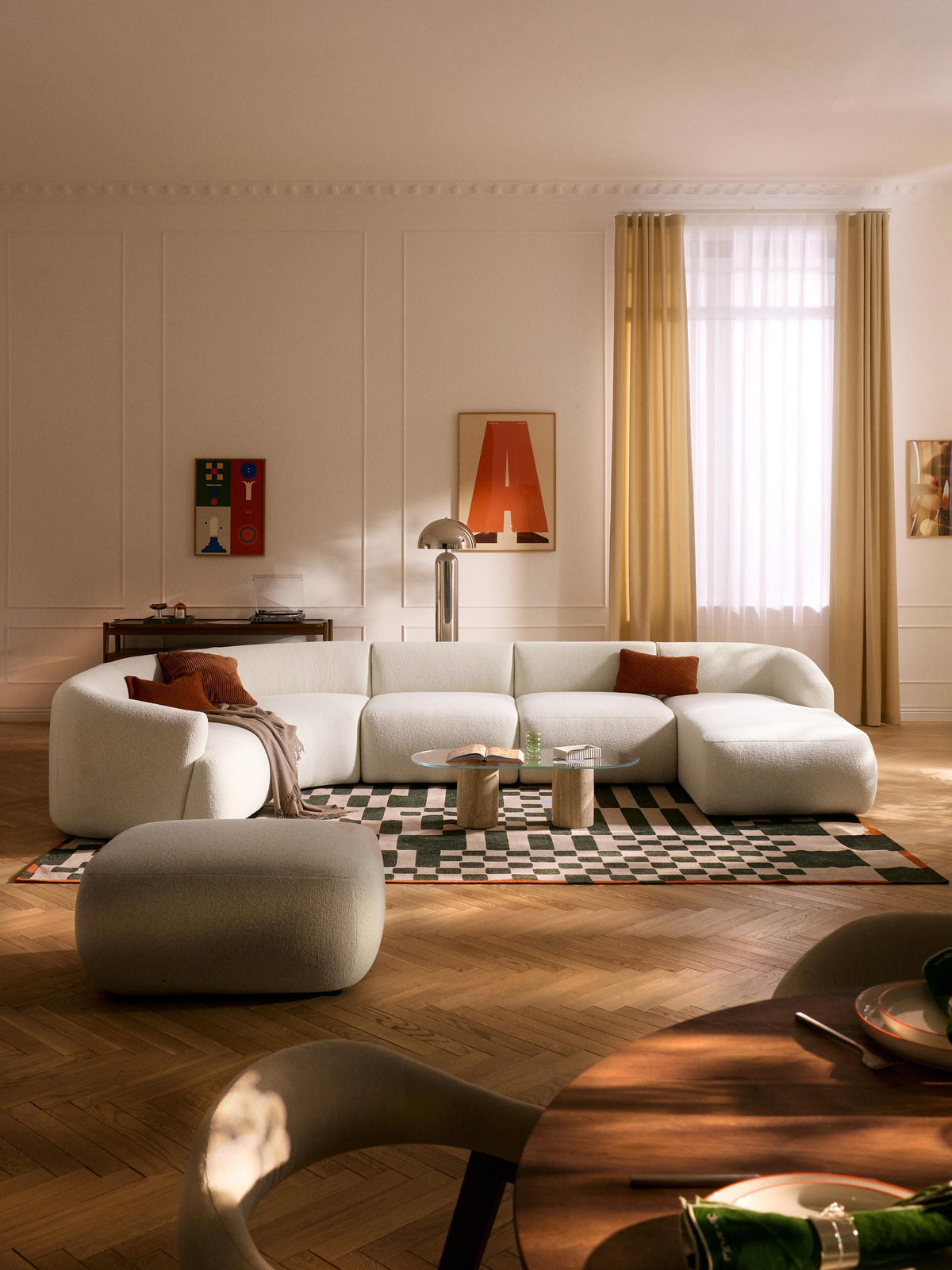 Fiorvana Modular XL Bouclé Sofa