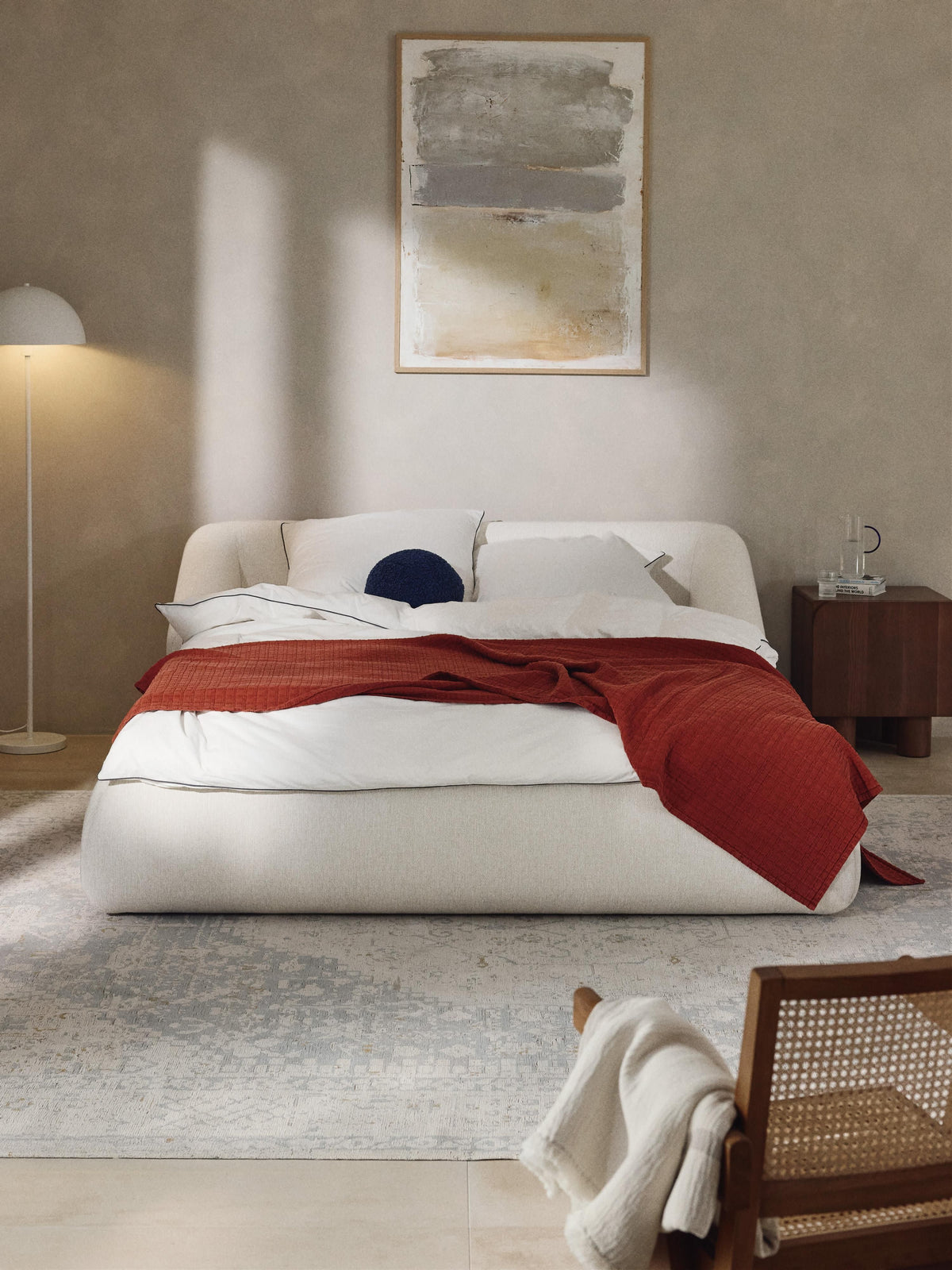 Fiorvana Upholstered Bed