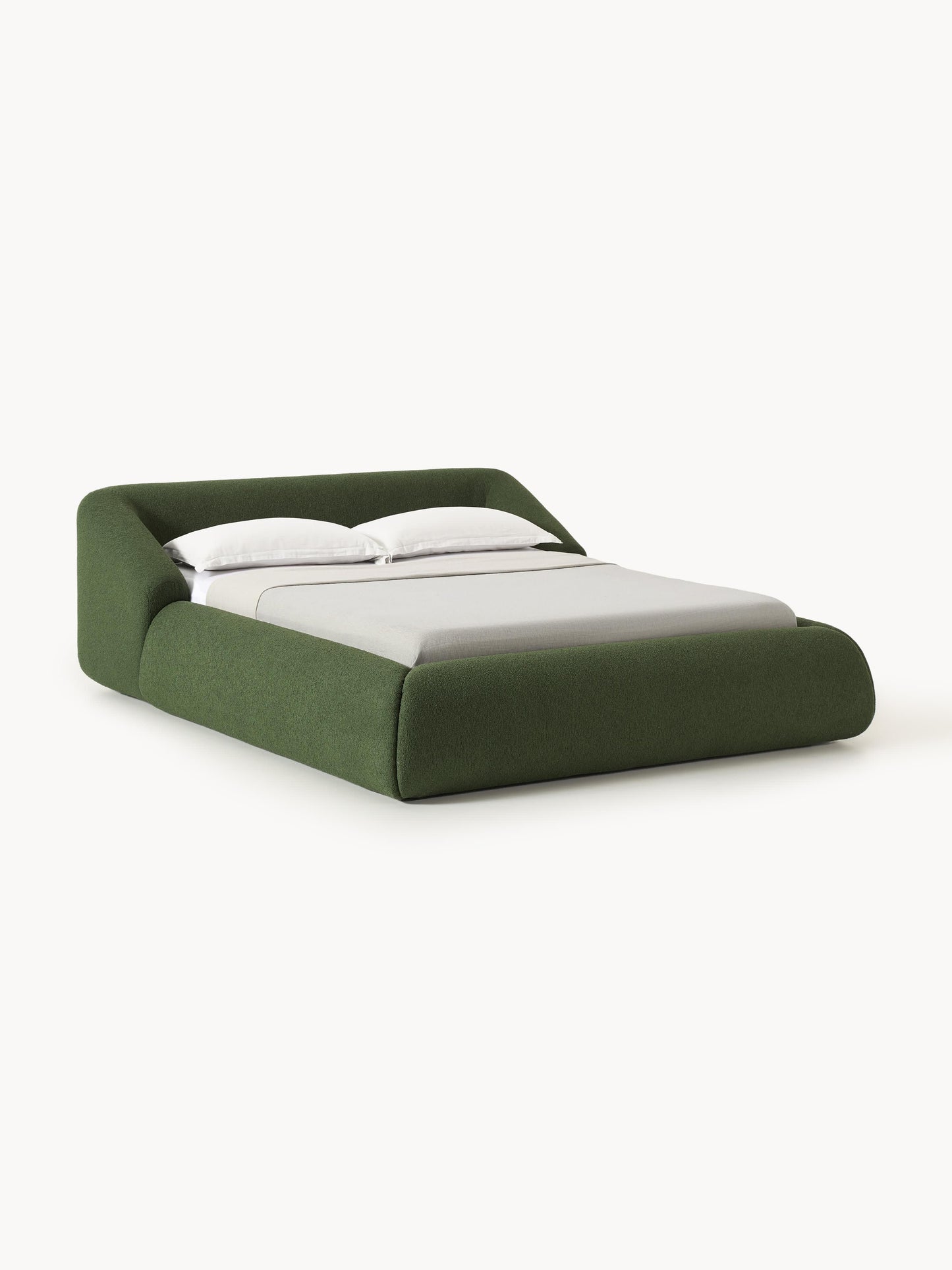 Fiorvana Upholstered Bed in Bouclé