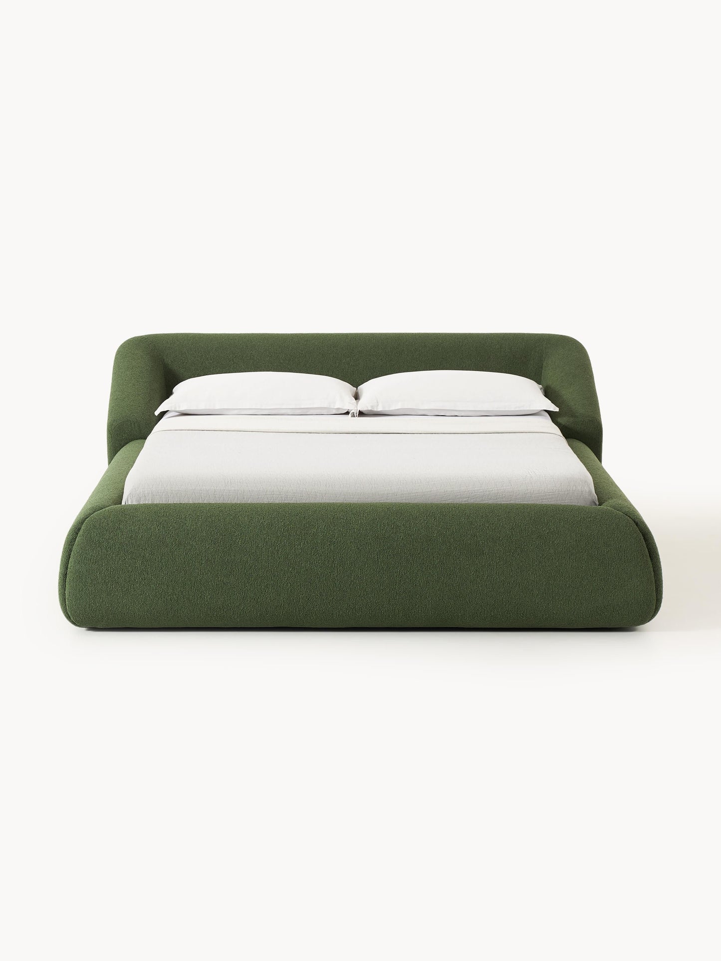 Fiorvana Upholstered Bed in Bouclé