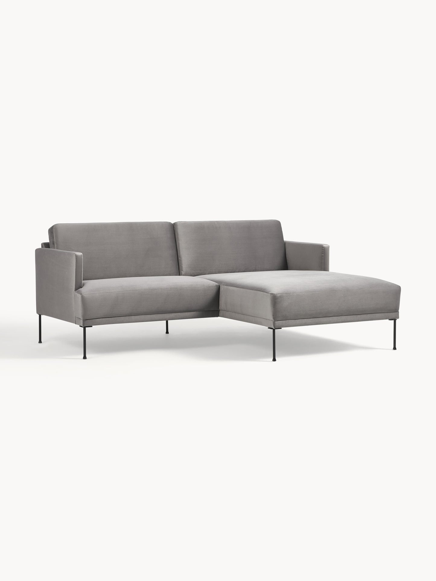 Fluvarsi Small Corner Sofa in Velvet