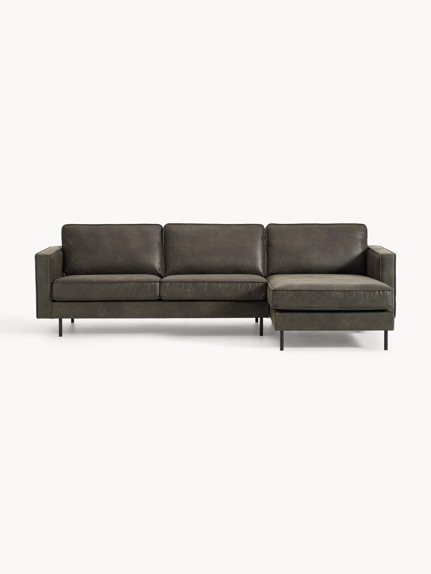 Huntabri Corner Sofa in Leather (3-Seater)