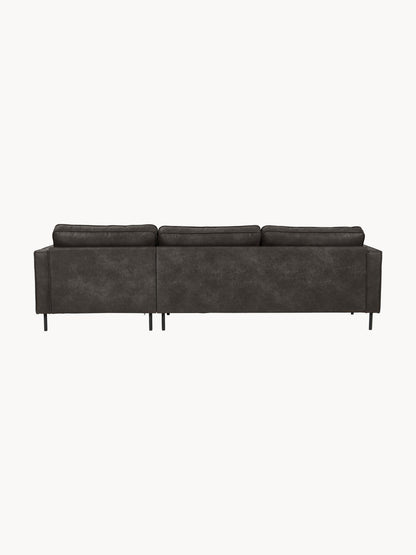 Huntabri Corner Sofa in Leather (3-Seater)