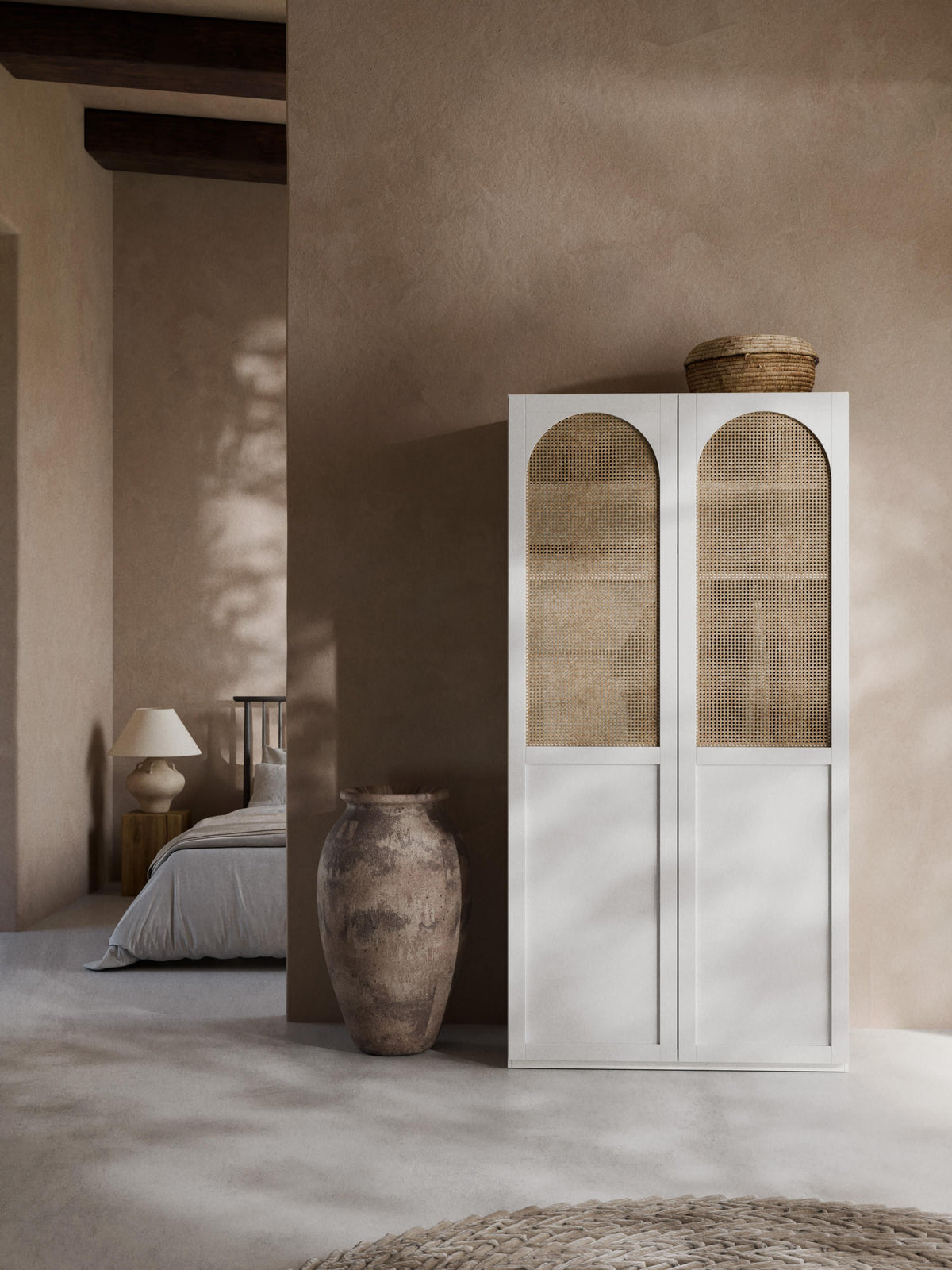Jeanbrisa Modular Hinged-Door Wardrobe, 100 cm Wide, in Various Sizes