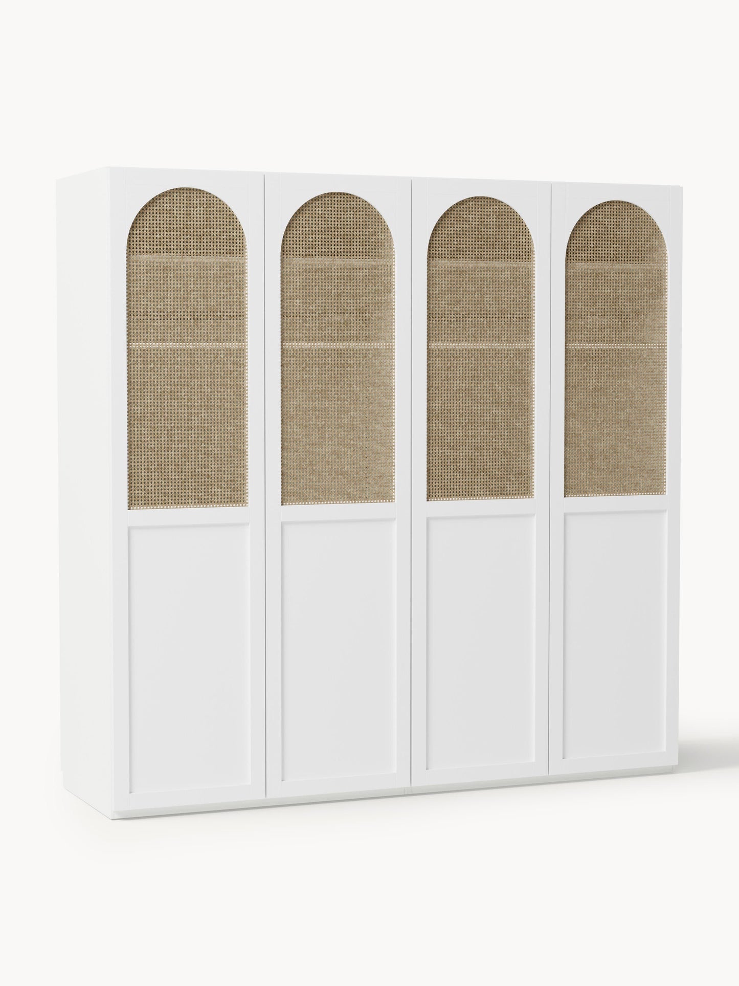 Jeanbrisa Modular Hinged-Door Wardrobe, 200 cm Wide, in Various Sizes