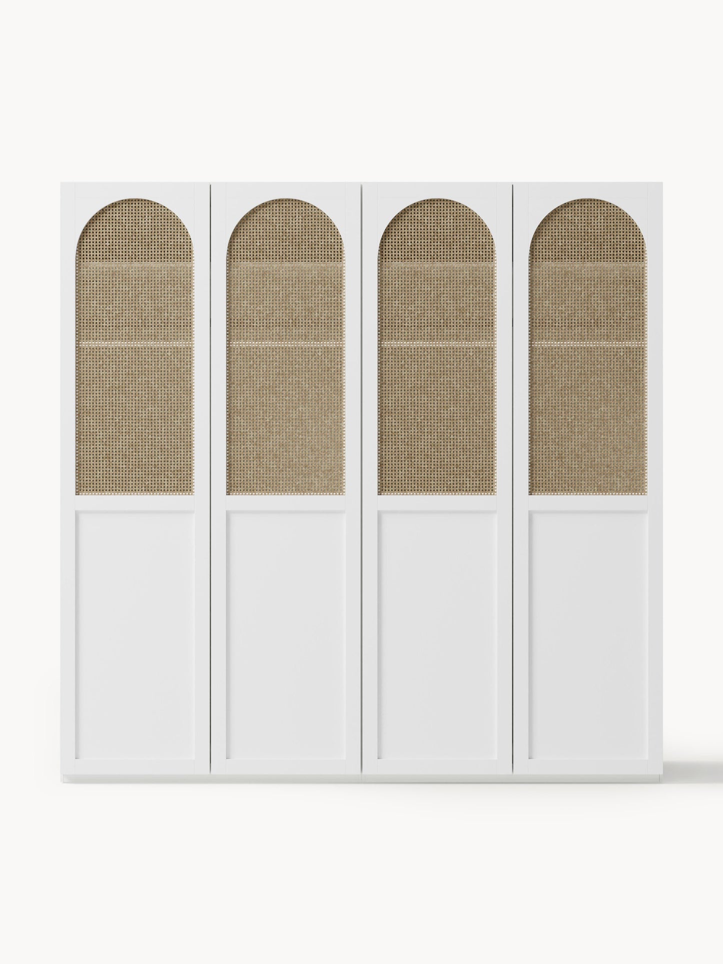 Jeanbrisa Modular Hinged-Door Wardrobe, 200 cm Wide, in Various Sizes