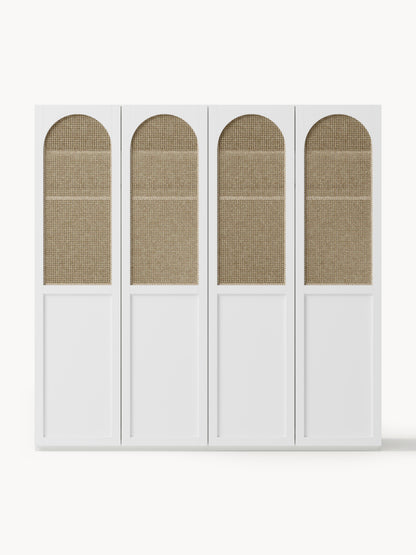 Jeanbrisa Modular Hinged-Door Wardrobe, 200 cm Wide, in Various Sizes