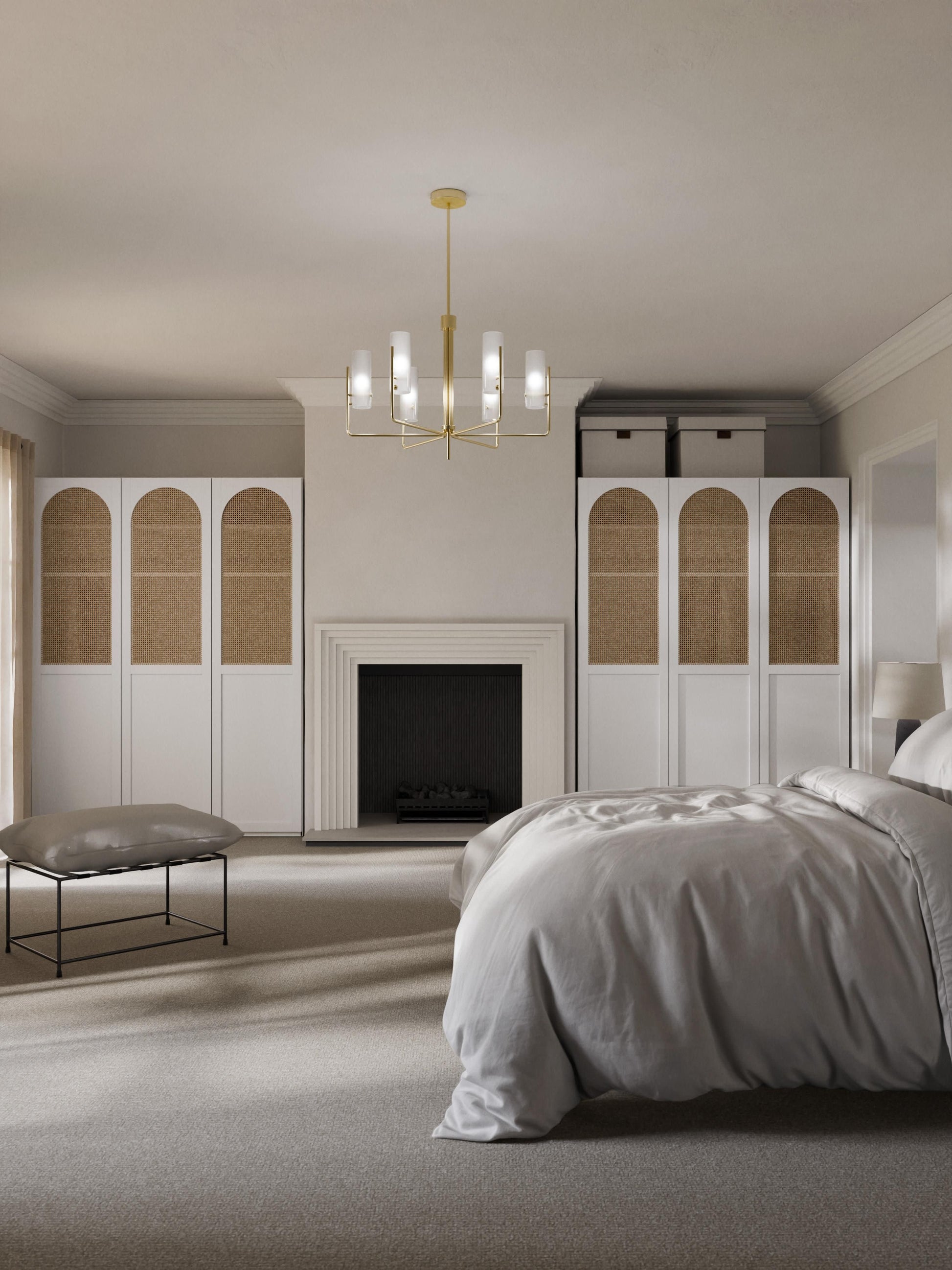 Jeanbrisa Modular Hinged-Door Wardrobe, 50 cm Wide, in Various Sizes