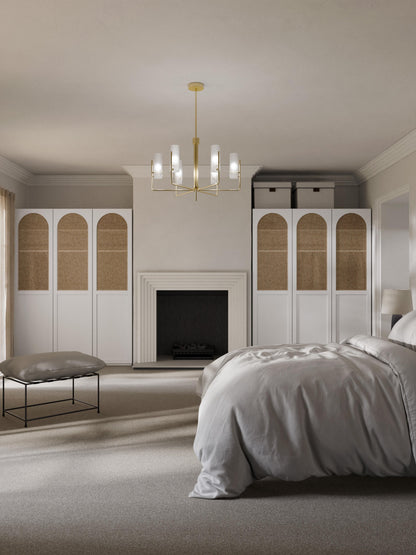 Jeanbrisa Modular Hinged-Door Wardrobe, 50 cm Wide, in Various Sizes
