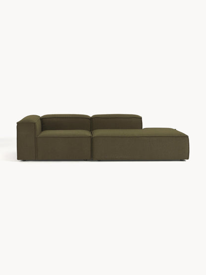 Lenvarro Bouclé Modular Ottoman