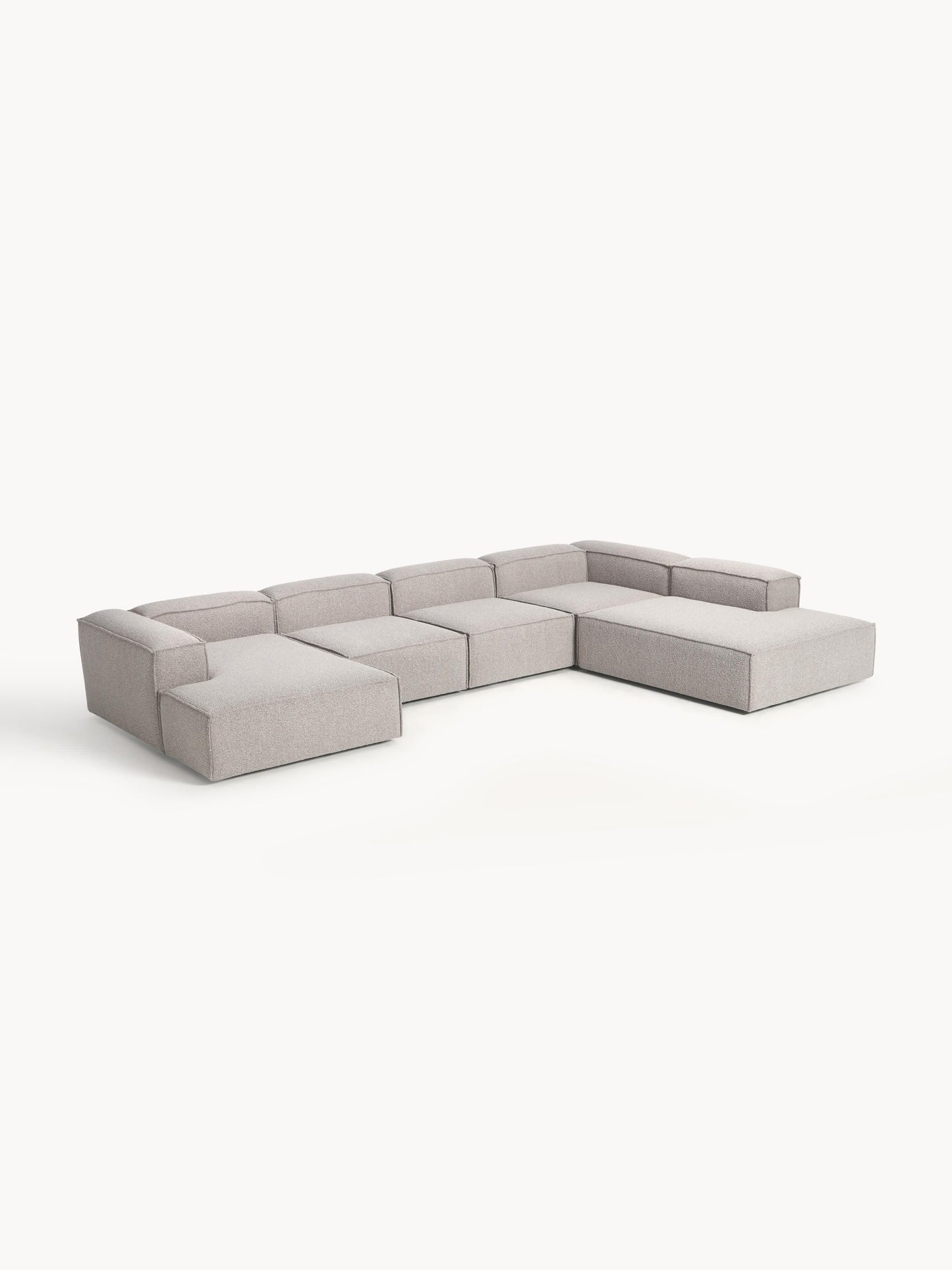 Lenvarro Bouclé Modular XL Sofa