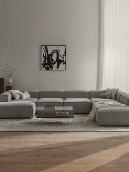Lenvarro Bouclé Modular XL Sofa