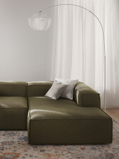Lenvarro Bouclé Ottoman Corner Module