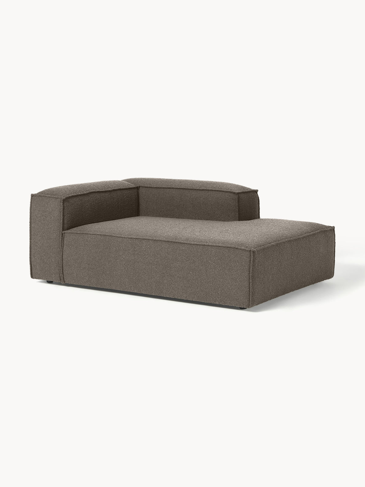 Lenvarro Bouclé Ottoman Corner Module