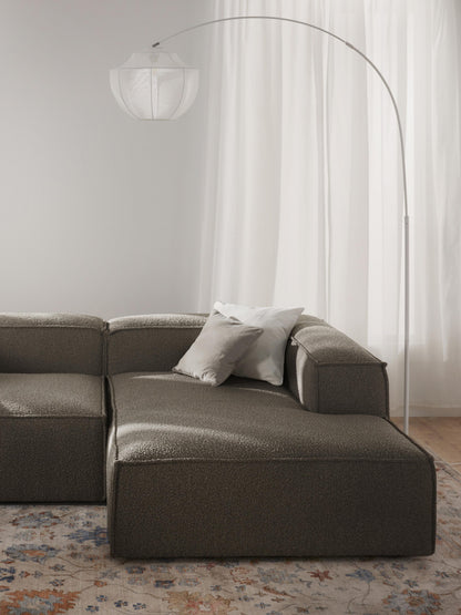 Lenvarro Bouclé Ottoman Corner Module