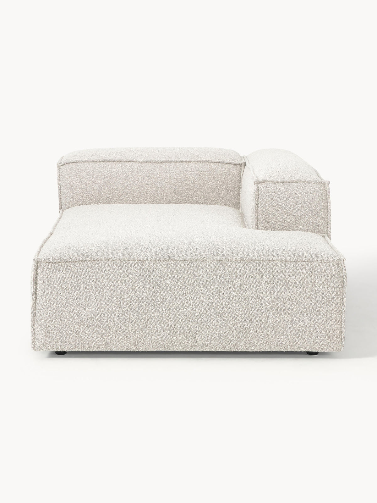 Lenvarro Bouclé Ottoman Corner Module