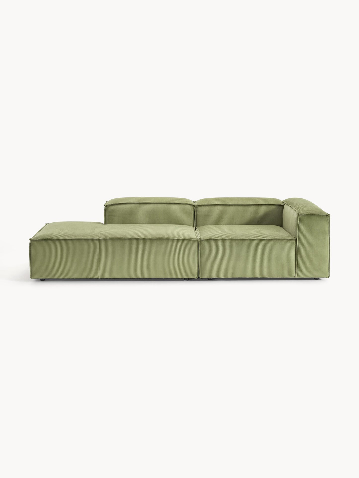 Lenvarro Corduroy Modular Ottoman