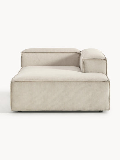 Lenvarro Corduroy Ottoman Corner Module