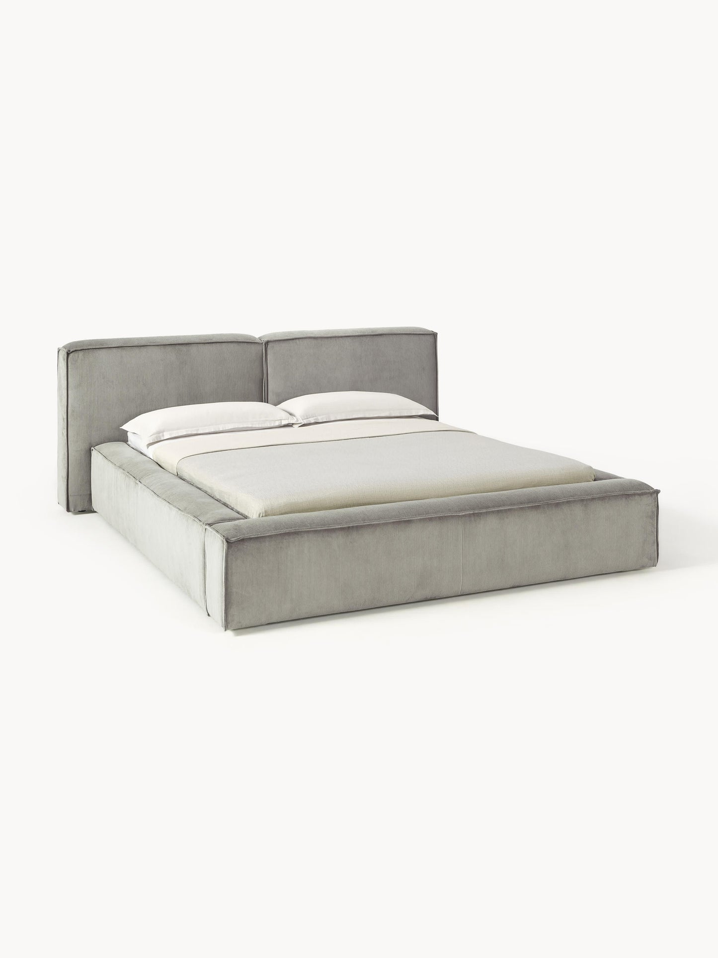Lenvarro Corduroy Upholstered Bed
