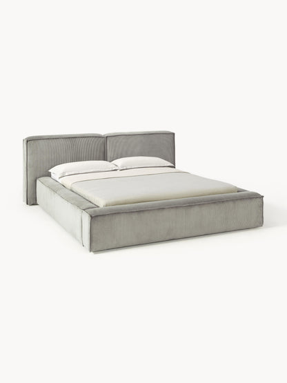 Lenvarro Corduroy Upholstered Bed