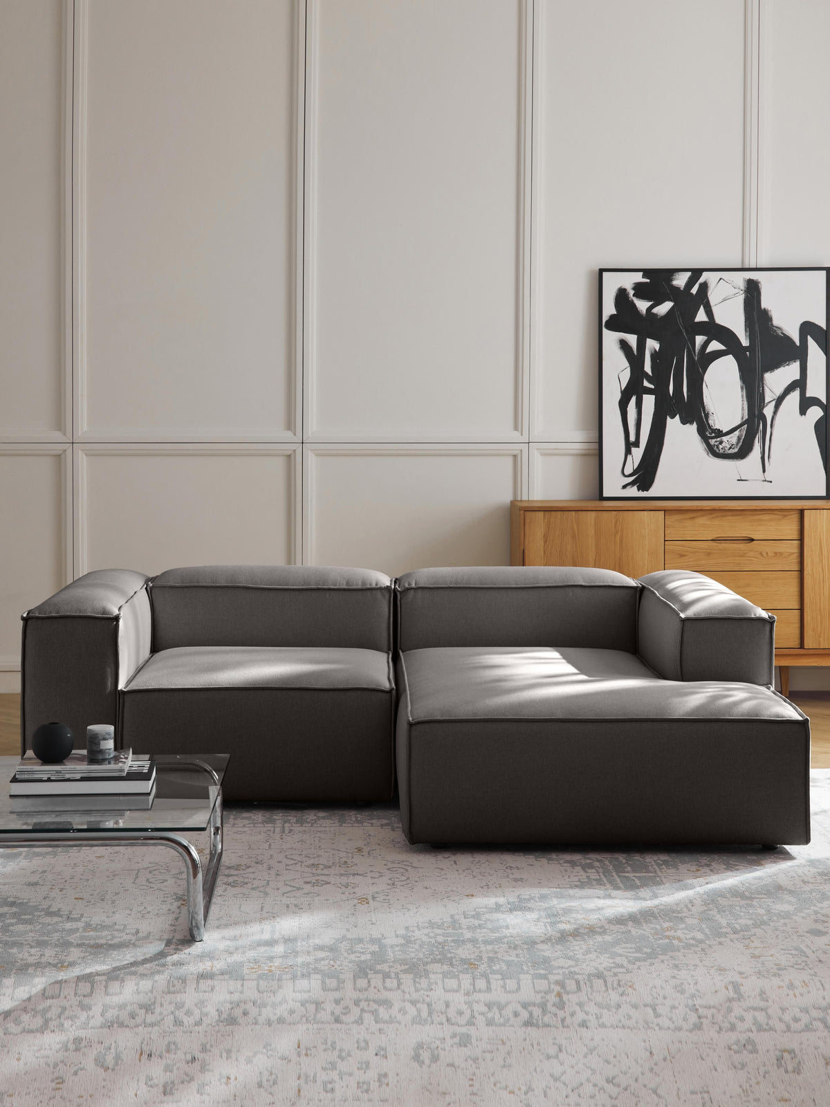 Lenvarro Corner Ottoman Module