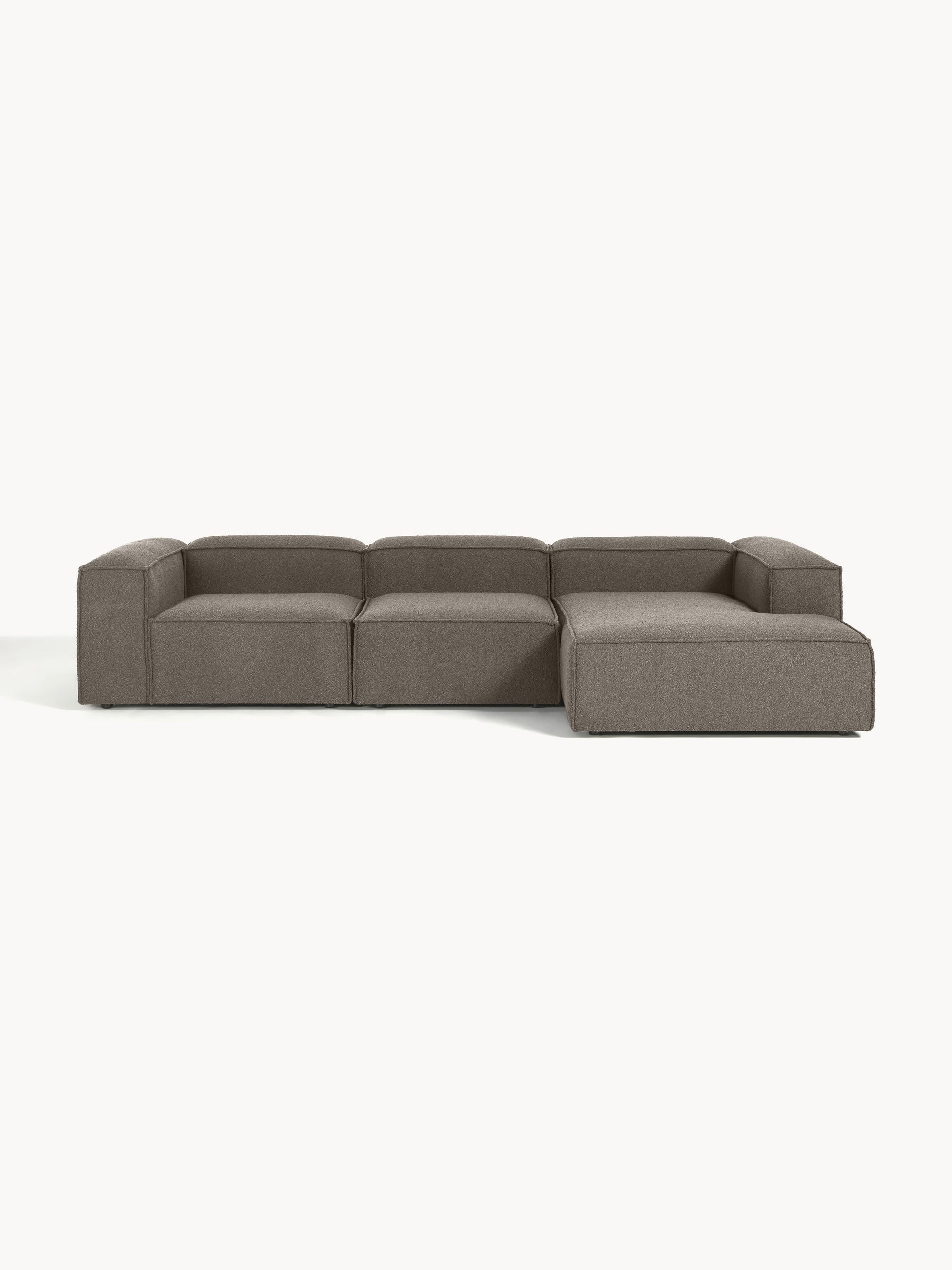 Lenvarro Modular Corner Sofa in Bouclé (4-Seater)