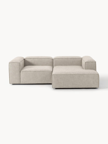 Lenvarro Modular Linen Blend Corner Sofa (2-Seater)