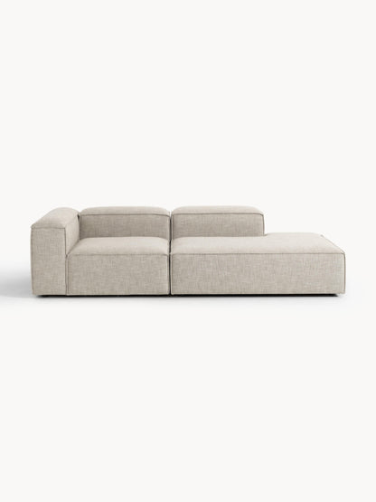 Lenvarro Modular Ottoman in Linen Blend