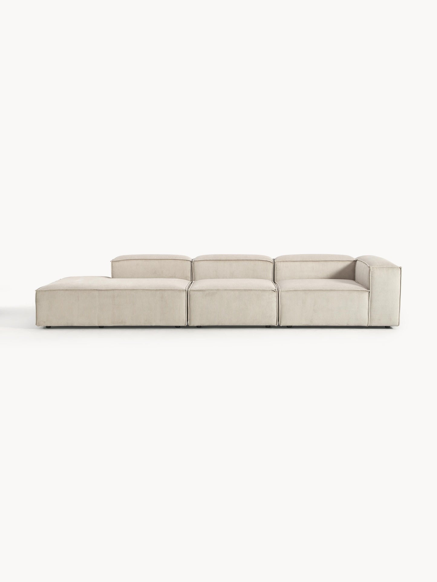 Lenvarro Modular XL Corduroy Ottoman