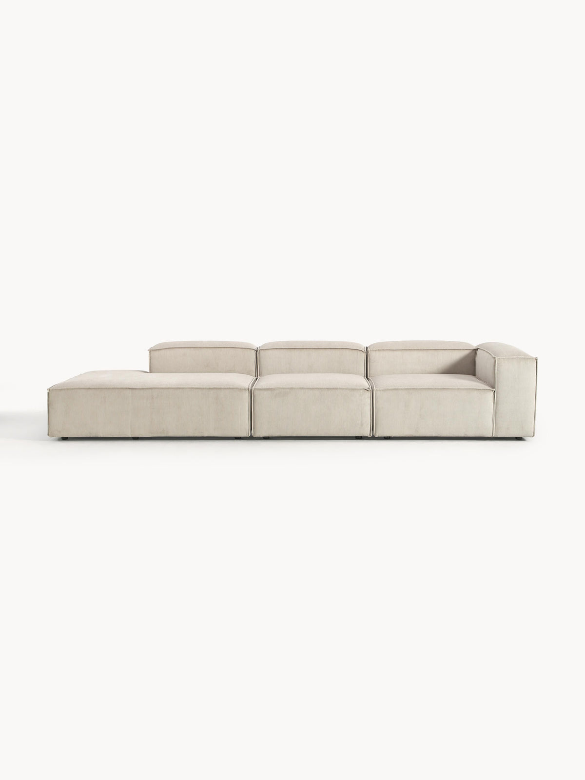 Lenvarro Modular XL Corduroy Ottoman