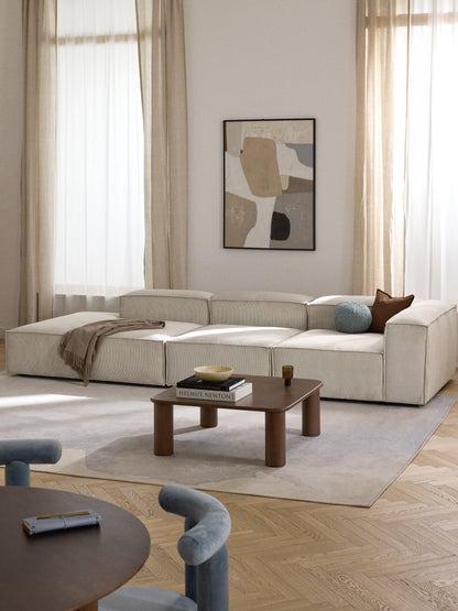 Lenvarro Modular XL Corduroy Ottoman