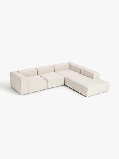 Lenvarro Modular XL Corner Sofa (4-Seater) in Linen Blend