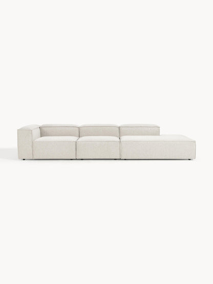 Lenvarro Modular XL Ottoman in Bouclé