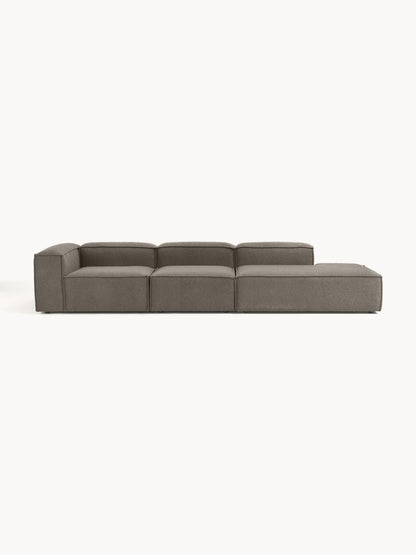 Lenvarro Modular XL Ottoman in Bouclé