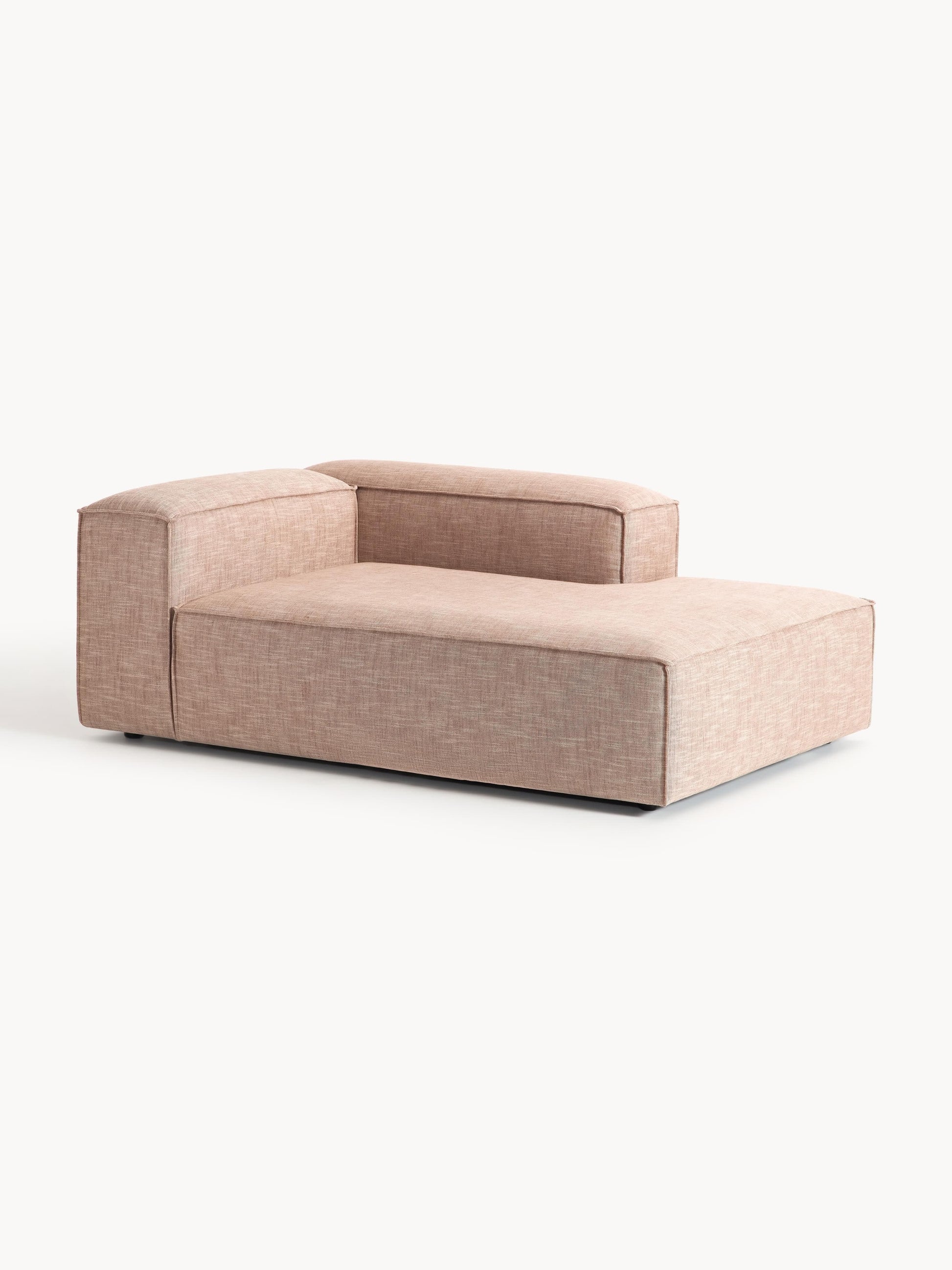 Lenvarro Ottoman Corner Module in Linen Blend