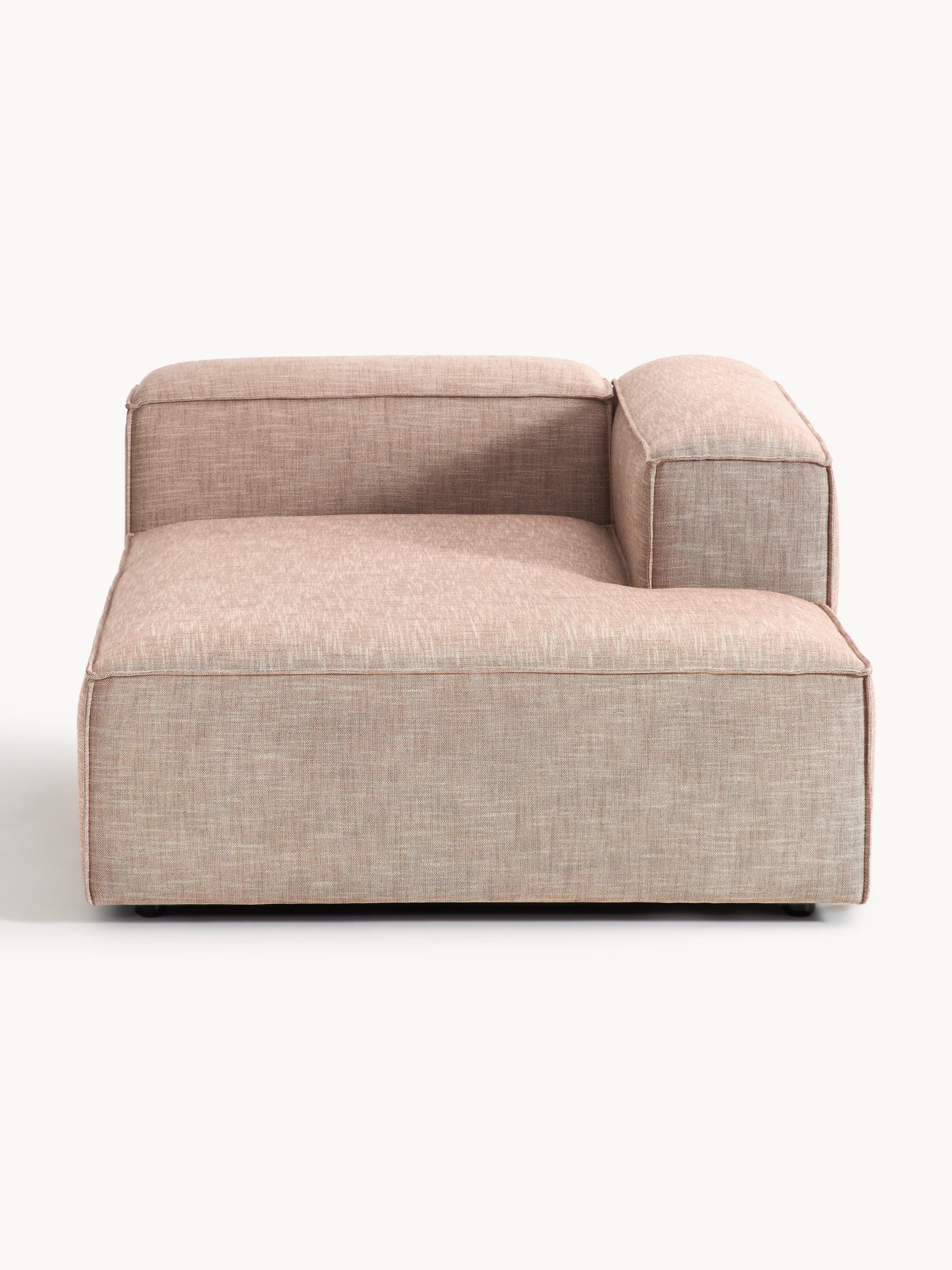 Lenvarro Ottoman Corner Module in Linen Blend