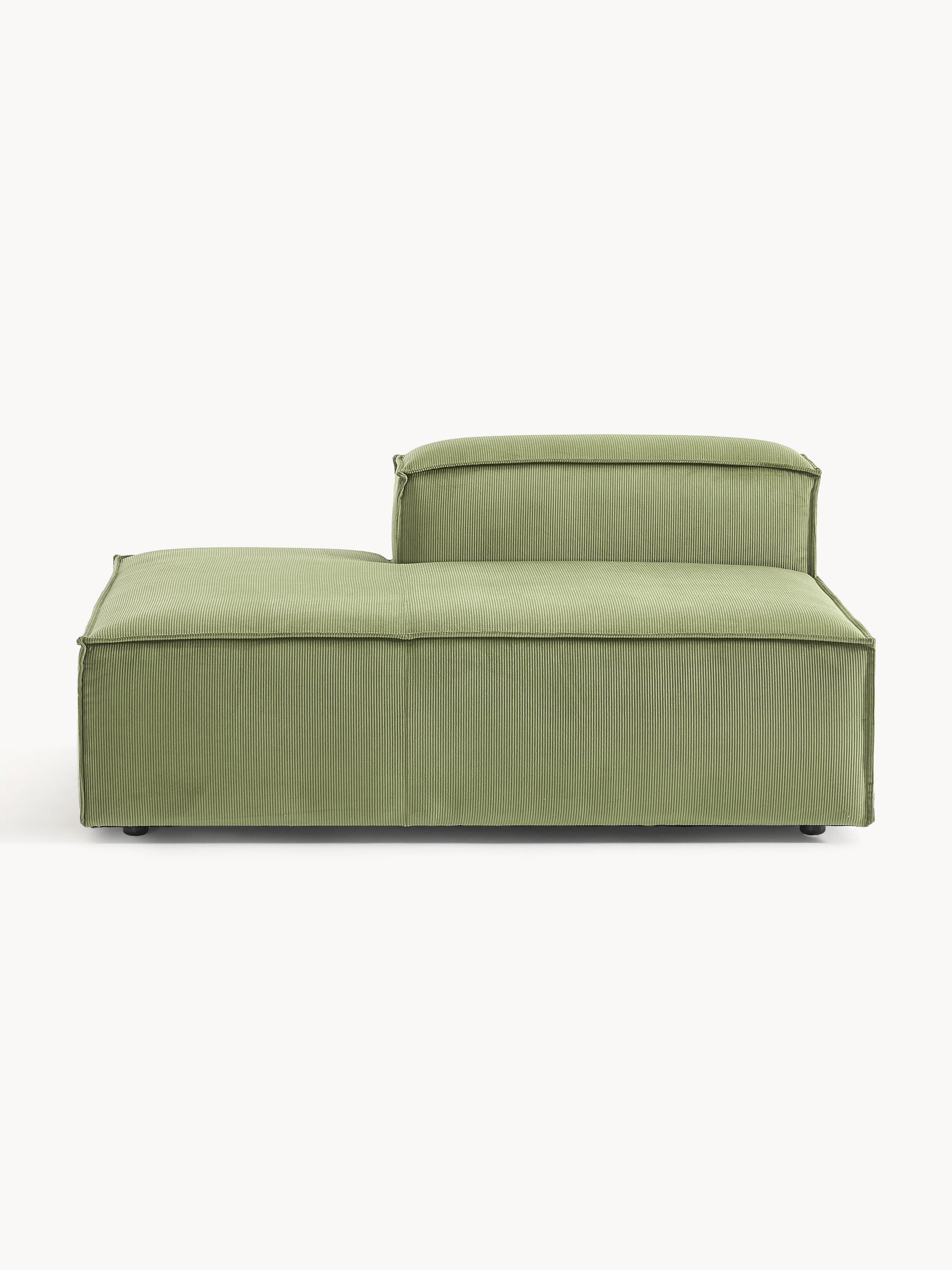 Lenvarro Ottoman Module in Corduroy