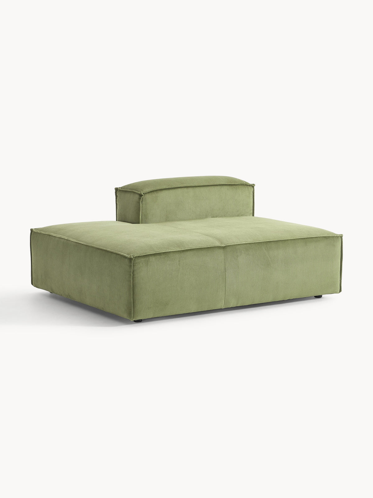 Lenvarro Ottoman Module in Corduroy