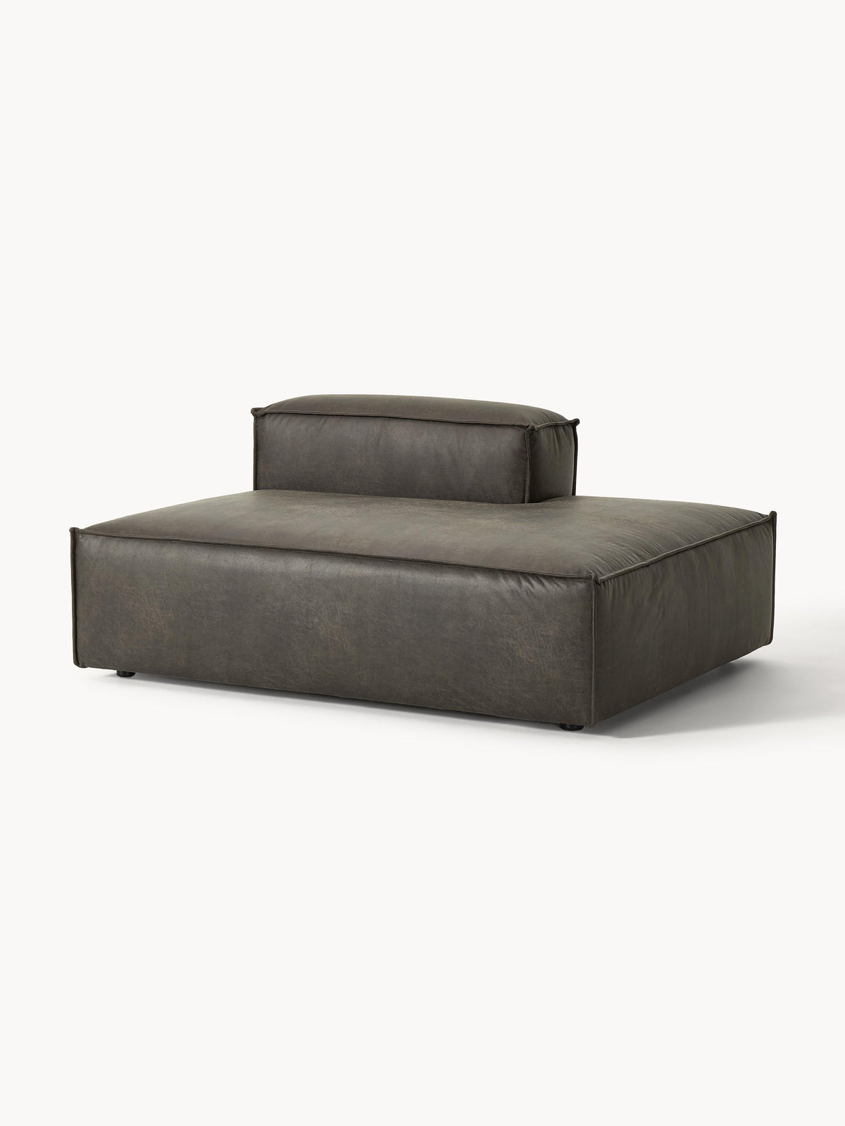 Lenvarro Ottoman Module in Leather