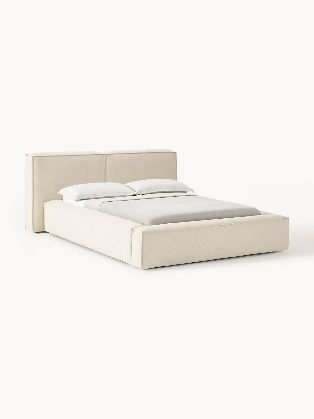 Lenvarro Storage Bed, Upholstered