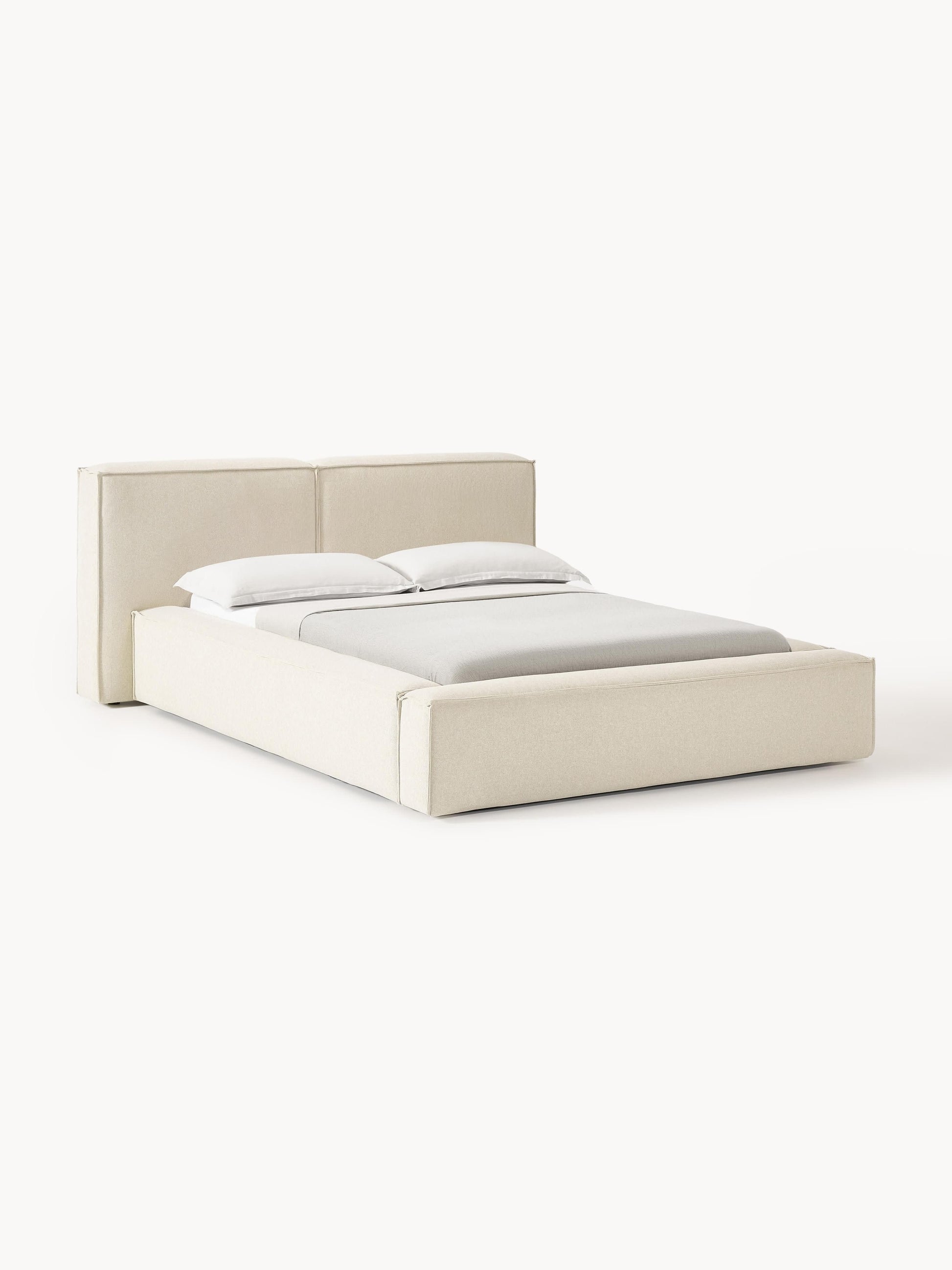 Lenvarro Storage Bed, Upholstered