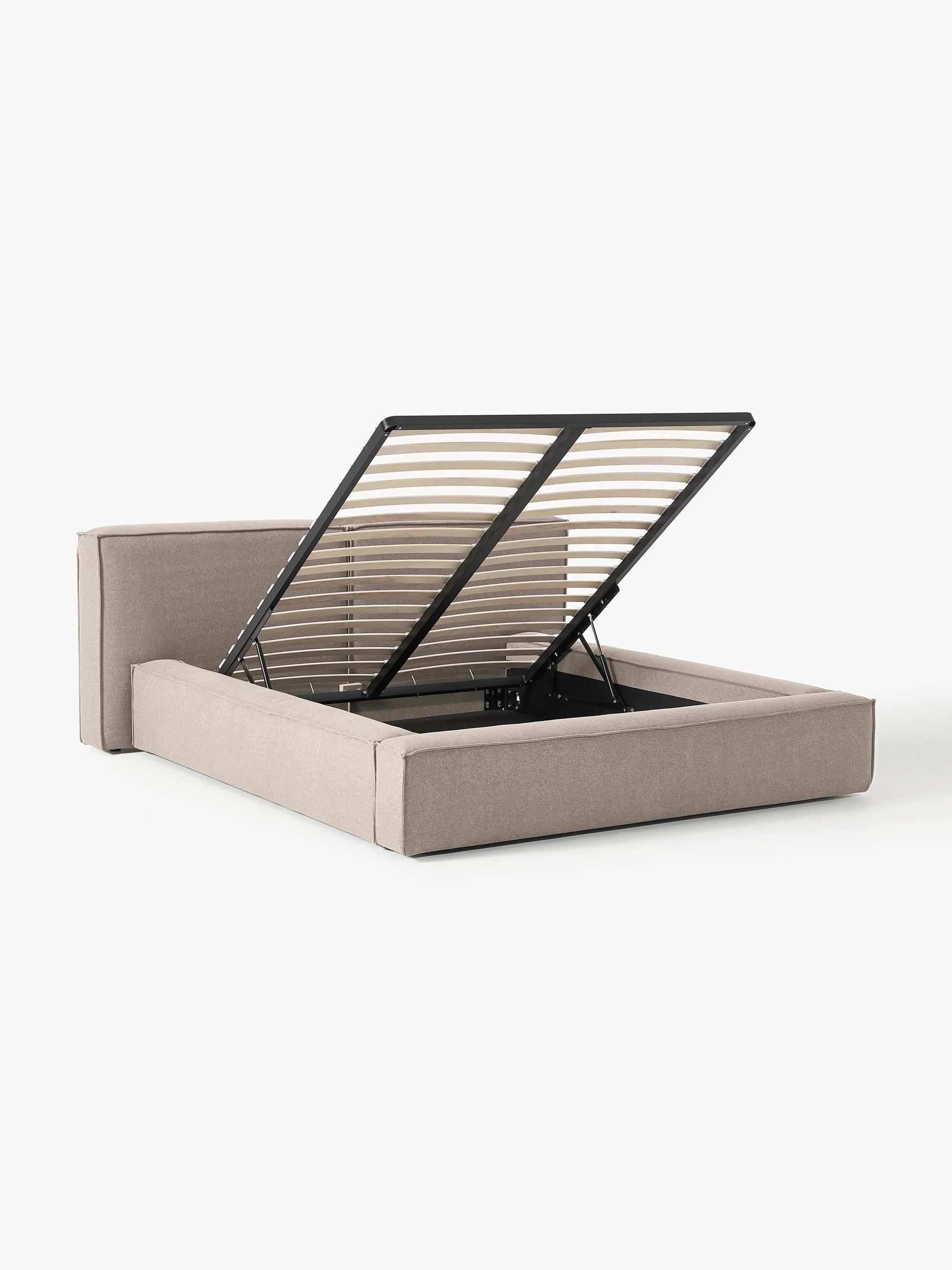 Lenvarro Storage Bed, Upholstered