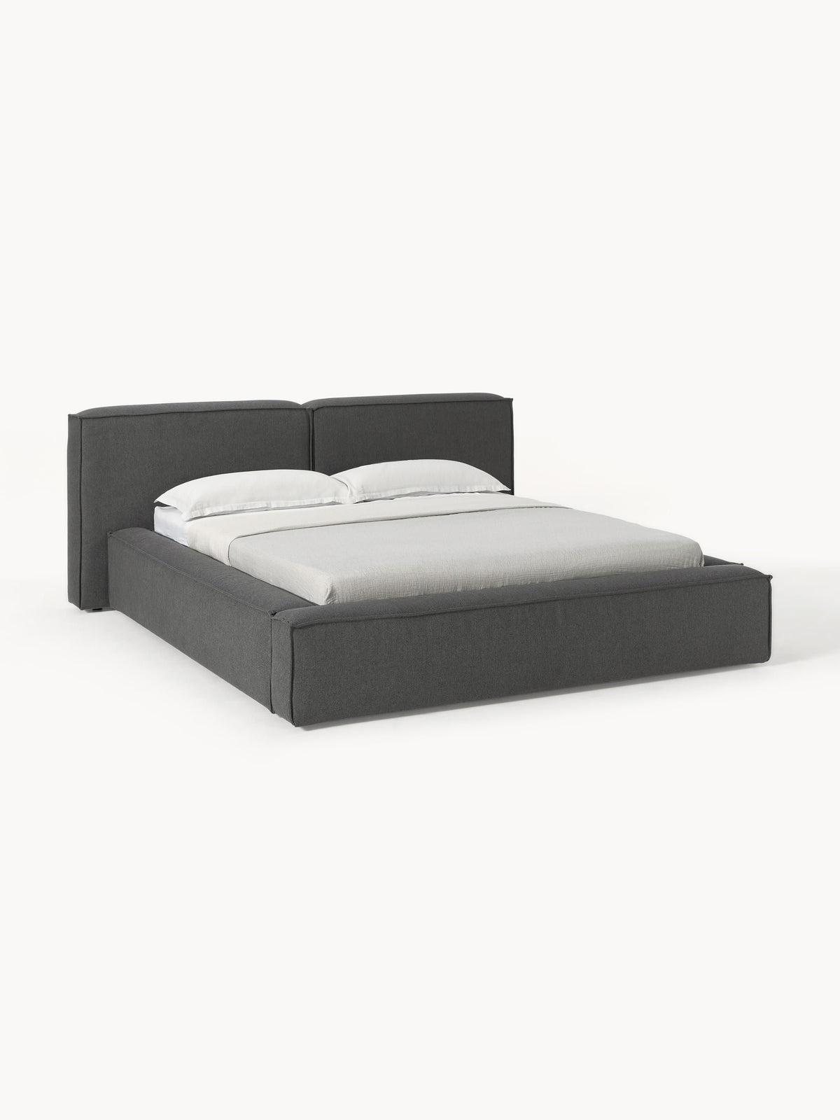 Lenvarro Storage Bed, Upholstered