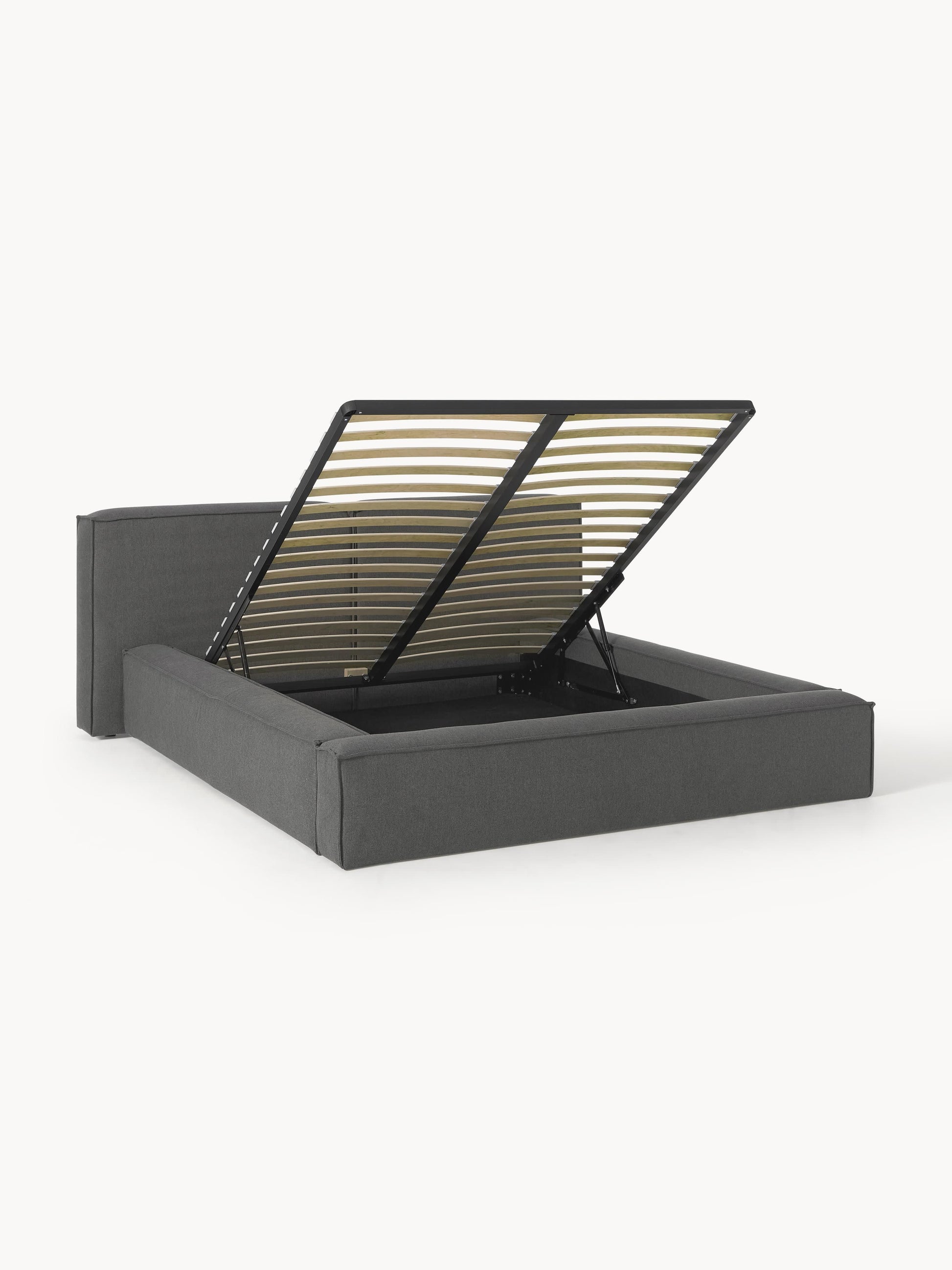 Lenvarro Storage Bed, Upholstered