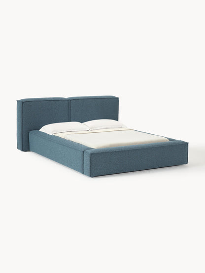 Lenvarro Upholstered Bouclé Bed
