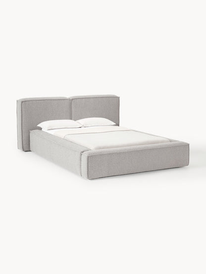 Lenvarro Upholstered Bouclé Bed