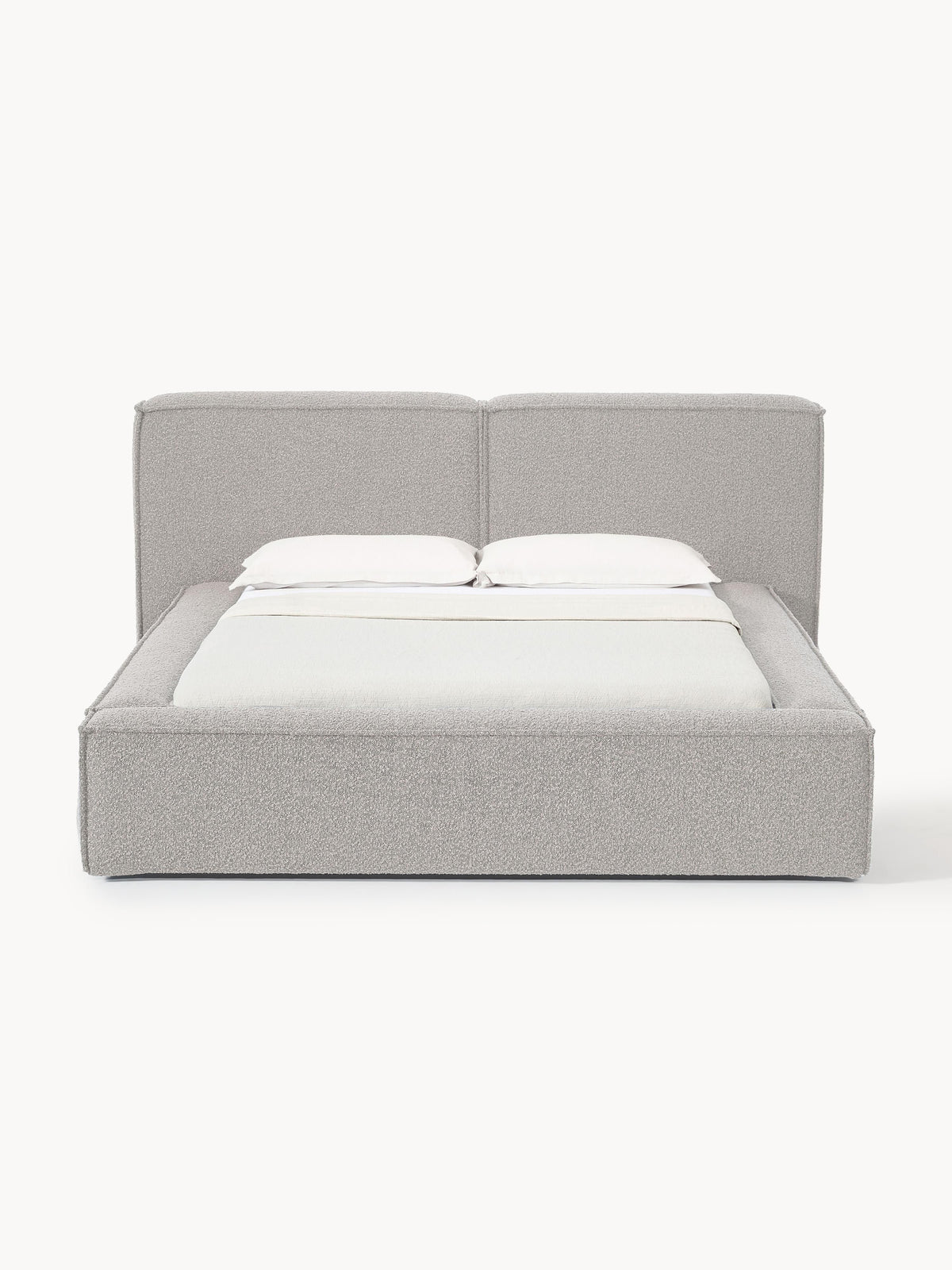 Lenvarro Upholstered Bouclé Bed