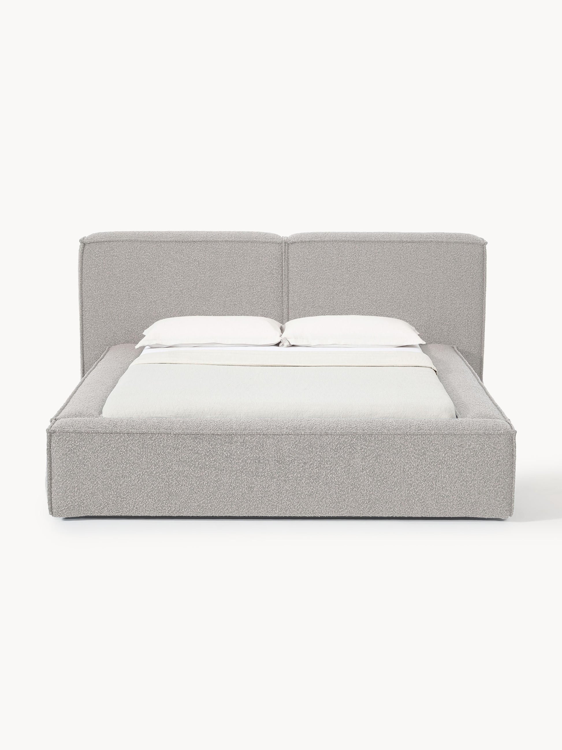 Lenvarro Upholstered Bouclé Bed