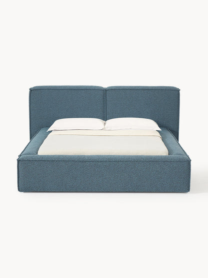 Lenvarro Upholstered Bouclé Bed